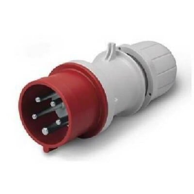 Industrial Type Plug Three Phase Male 5Χ16 3P+N+Ε 