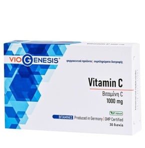Viogenesis Vitamin C 1000mg-Συμπλήρωμα Διατροφής μ