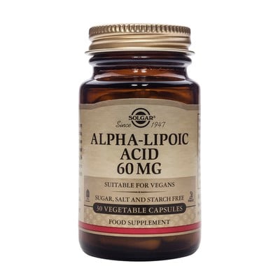 Solgar Alpha-Lipoic Acid 60mg 30veg.caps