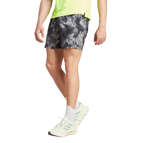 adidas men own the run allover print shorts (IB639