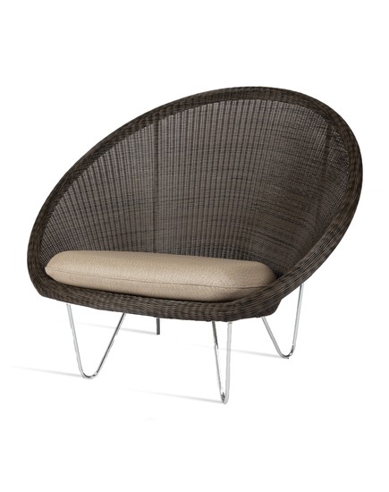 GIPSY COCOON CHAIR - STEEL BASE  