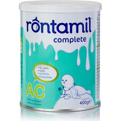 RONTAMIL AC Γάλα Σε Σκόνη Για Την Αντιμετώπιση Των Κολικών Κατάλληλο Από Τη Γέννηση, 400g
