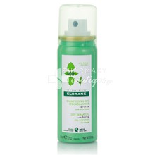 Klorane Shampoo Sec Ortie - Ξηρό Σαμπουάν (Τσουκνίδας) για Λιπαρά Μαλλιά, 50ml
