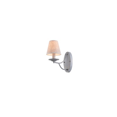 Wall Lamp C119-1 Etna Grey Patina And Shade Beige 