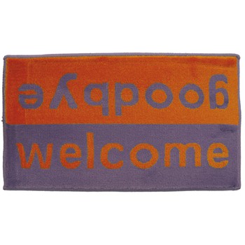Πατάκι Εισόδου (40x67) Fashion Welcome Purple/Orange Sdim