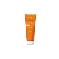 Avene Lait SPF50+ Sunscreen Face And Body Emulsion 250ml