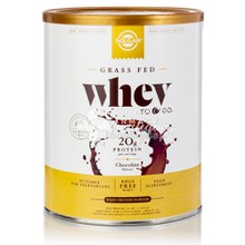 Solgar Whey to Go Protein Powder Chocolate - ΣΟΚΟΛΑΤΑ, 1044gr