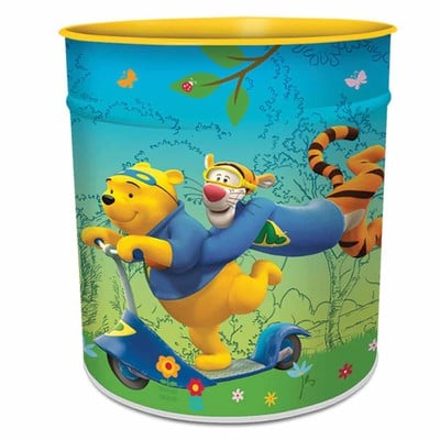 Winnie Pooh Children Metal Waste Bin