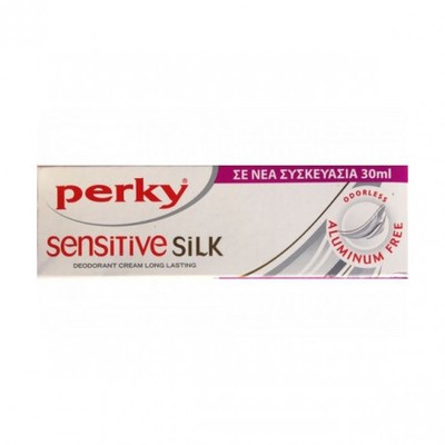PERKY Sensitive Silk Αποσμητικό σε Κρέμα 30gr
