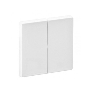 Valena Life Switch Plate 2 Gangs White 755020