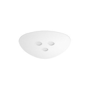Πλαφονιέρα Οροφής LED 30W 3000Κ Λευκή Triangolo 51