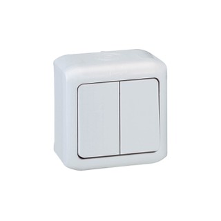 Forix 44 Switch 2 Gang A/R Wall Mounted Gray 78238