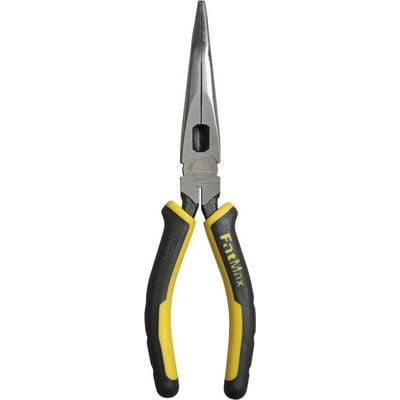 Round Curved Nosed Pliers With Cutter 200Mm