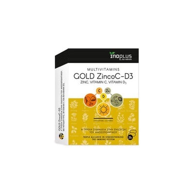 Inoplus Gold Zinco C-D3 Immune Boost 20 Tablets