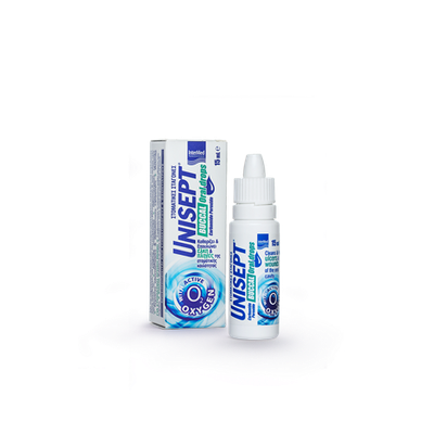 Unisept Buccal Oral Drops Στοματικές Σταγόνες 15ml
