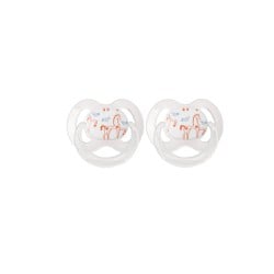 Korres Orthodontic Silicone Soothers 0-6m 2 picies