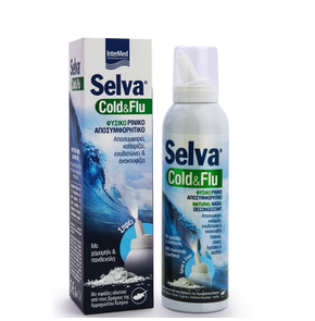 Selva Cold & Flu Nasal-Υπέρτονο Ρινικό Διάλυμα για