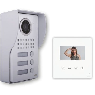 Video Doorbell Kit For 1 Apartment Orion 4,3'' Whi