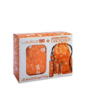 Luxurious Orange Summer Sun Care Face Cream Αντιηλ