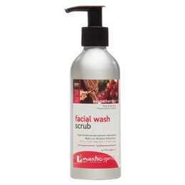 Mastic Spa  Facial Wash Scrub | Απολεπιστικό Σαπουνι με Μαστίχα & Κόκκινο Κρασί 6.7 Fl. Oz/ 200 ml e