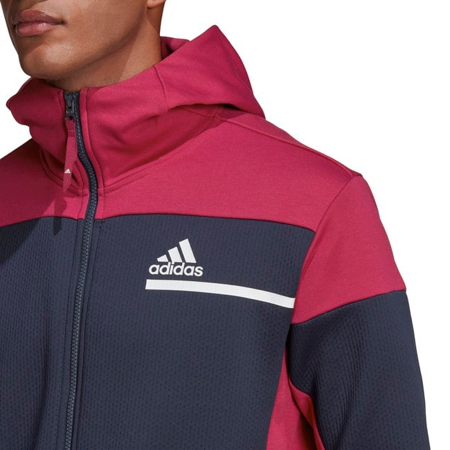 Adidas Men Adidas Z N E Aeroready Full Zip Sweatshirt Ft61 Famousports Com