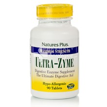 Natures Plus Ultra Zyme - Πέψη, 90 tabs