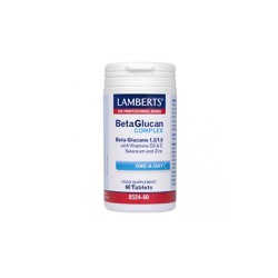 Lamberts Beta Glucan Complex Συμπλήρωμα Διατροφής B - Γλυκάνων Για Την Ενίσχυση Της Άμυνας Του Οργανισμού 60 ταμπλέτες