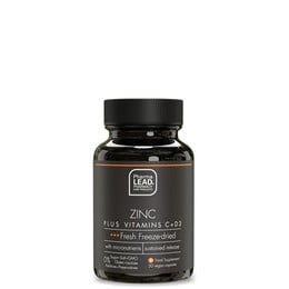 Pharmalead Black Range Zinc Plus Vitamins C+D3, 30caps