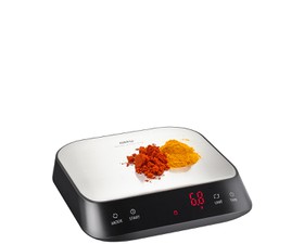 Gefu Ζυγαριά Κουζίνας Ηλεκτρονική με Χρονόμετρο Preziso 1gr - 3 kg