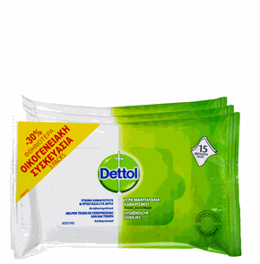 Dettol Wipes Family Pack-Αντηβακτηριακά Μαντηλάκια
