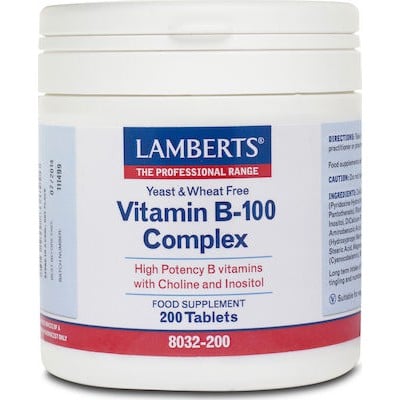 Lamberts  B-100 Complex 200Tabs