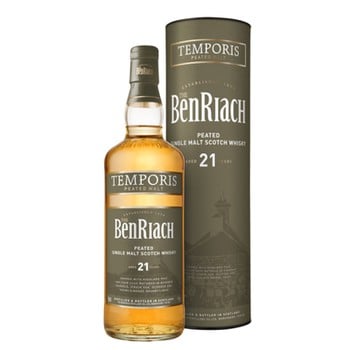 BenRiach 21 Y.O.Peated Malt Whisky 0.7L