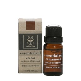 Apivita Essential Oil Cedarwood Αιθέριο Έλαιο Κέδρου,10ml