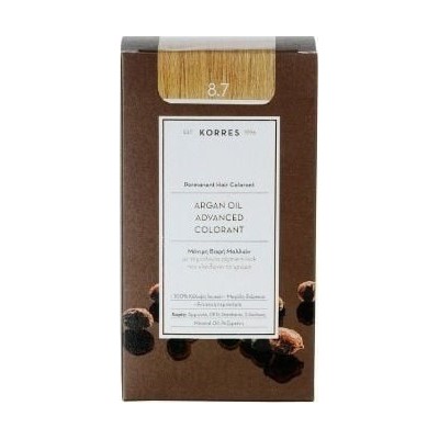 ARGAN OIL ADVANCED COLORANT 8.7 ΚΑΡΑΜΕΛΑ
