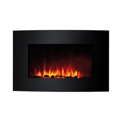 Electric Fireplace Curved 2000W With Controller