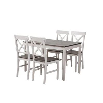 Τραπεζαρία Daily 5τμχ 118x74cm Ε783,1S