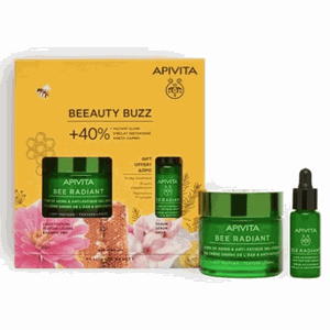 APIVITA Bee Radiant Κρέμα ελαφριάς υφής 50ml & ΔΩΡ