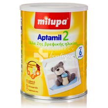 Milupa Aptamil 2 - Γάλα 2ης βρεφικής ηλικίας (>6m+), 800gr