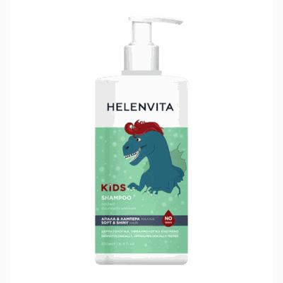 Helenvita Kids Dinο Shampoo Παιδικό Σαμπουάν Μαλλι