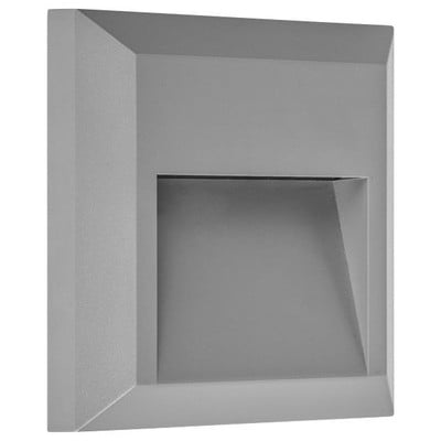 Outdoor Wall Light Led Square Gray 1.5W 4000K 100L