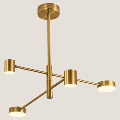 Pendant Light Led Gold 24W 3000K "1800Lm"