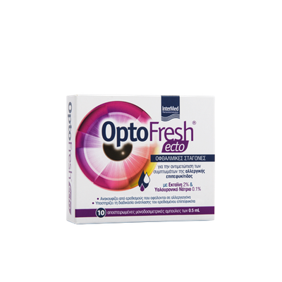 Intermed OptoFresh Ecto Οφθαλμικές Σταγόνες με Υαλ