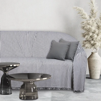 Das Home Ριχταρι 180χ300 0253 Εκρου, Μαυρο 180x300