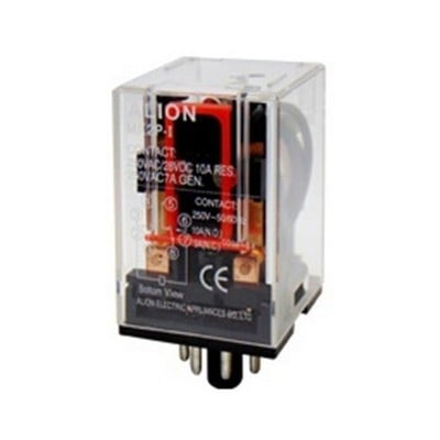 Lamp Type Relay With 8 Pins 230V Ac Mk2P-I