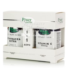 Power Health Σετ Platinum - Echinacea Extra, 30caps & Δώρο Vitamin-C 1000mg, 20tabs