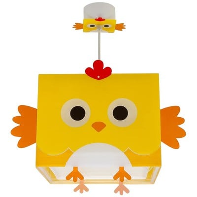 Kids Single Ceiling Light E27x1 Little Chicken