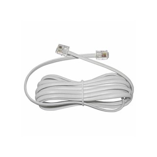 Telephone Connection Cable with Clips 6m / 7m Blis