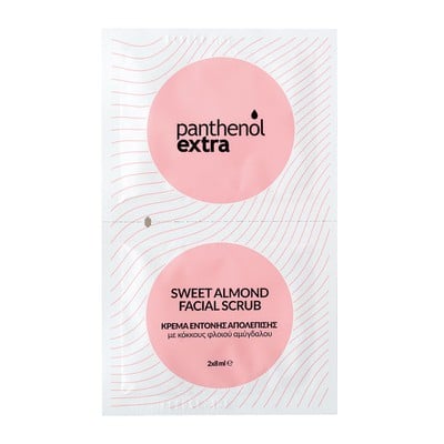 Panthenol extra Sweet Almond Facial Scrub 2x8ml