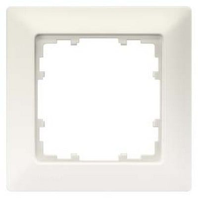 Delta Line Single Cover Frame Titanium White 80x80