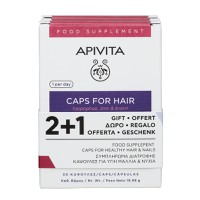 Apivita Promo Caps For Hair With Hippophae, Zinc &